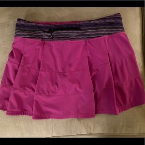 Lululemon Pace Rival Skirt 10